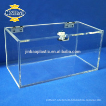 Jinbao klar Vitrine Plexiglas Sneaker Acryl Schuhkarton